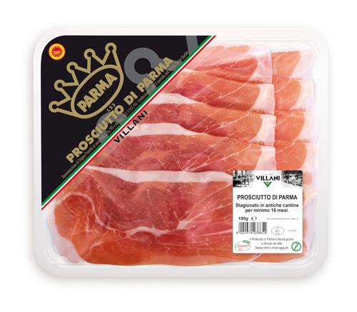 Villani Prosciutti Di Parma 100g - Parmaskinke 